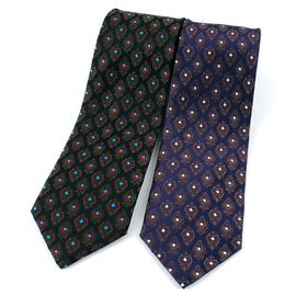 [MAESIO] KSK2671 100% Silk Allover Necktie 8cm 2Colors _ Men's Ties Formal Business, Ties for Men, Prom Wedding Party, All Made in Korea